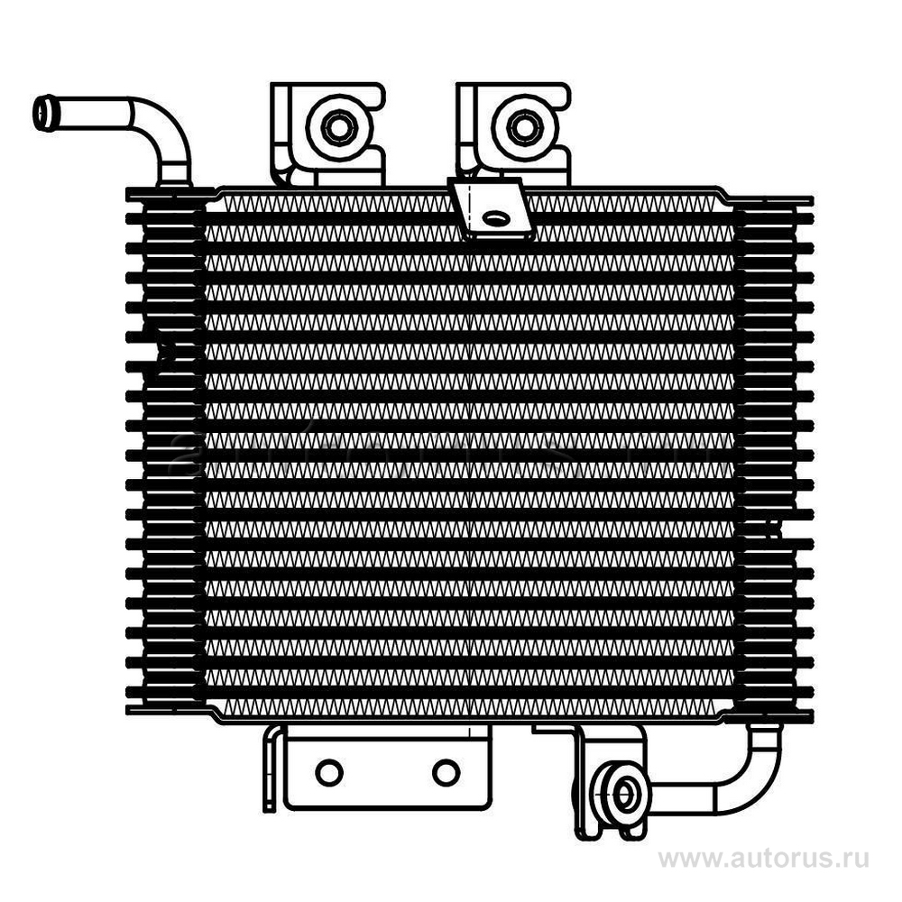 Радиатор масл. для а/м Nissan Juke (10-) 1.6i/1.6T AT (LOc 1441) LUZAR LOc 1441