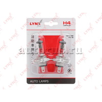 Лампа 24V H4 75/70W P43t LYNXauto 2 шт. блистер L20475-02