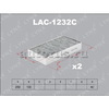 Фильтр салонный угольный (комплект 2 шт.) LYNXauto LAC-1232C