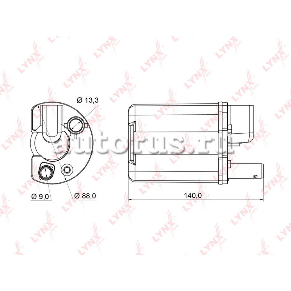 Фильтр топливный погружной LYNXauto LF-958M