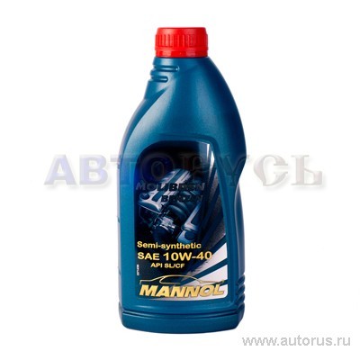 Масло моторное Mannol Molibden Benzin 10W40 полусинтетическое 1 л 1120