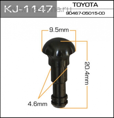 Клипса крепежная MASUMA KJ1147