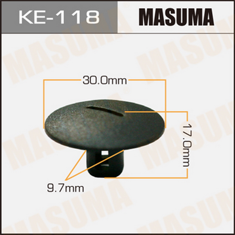 Клипса автомобильная (автокрепеж) MASUMA KE118