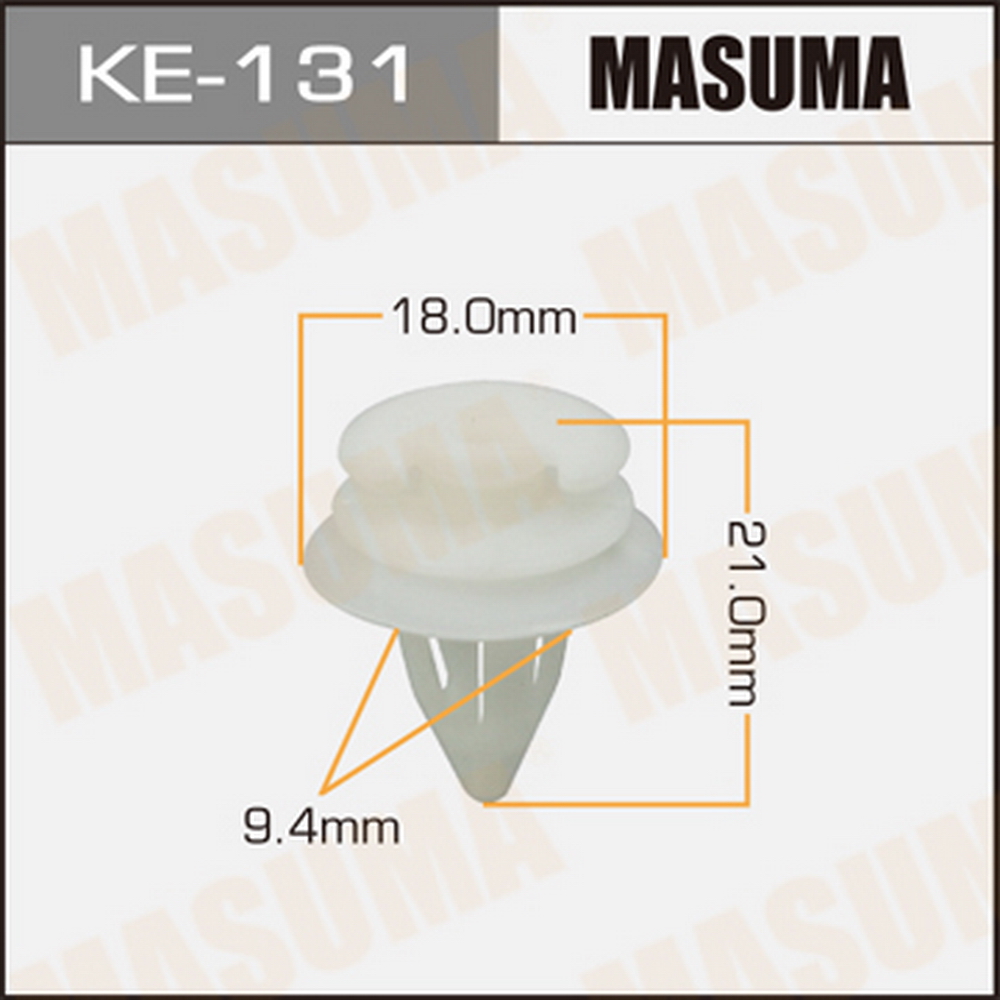 Клипса автомобильная (автокрепеж) MASUMA KE131