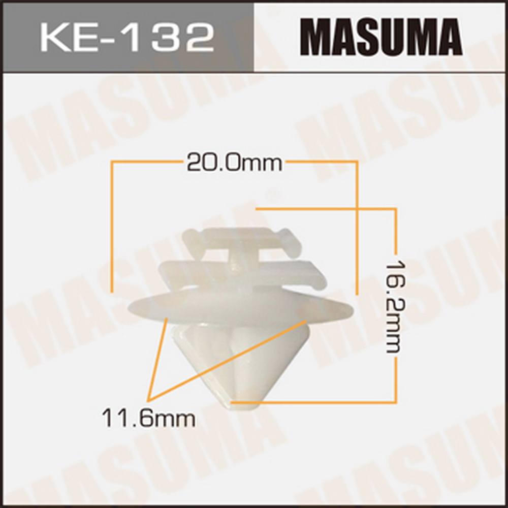 Клипса автомобильная (автокрепеж) MASUMA KE132