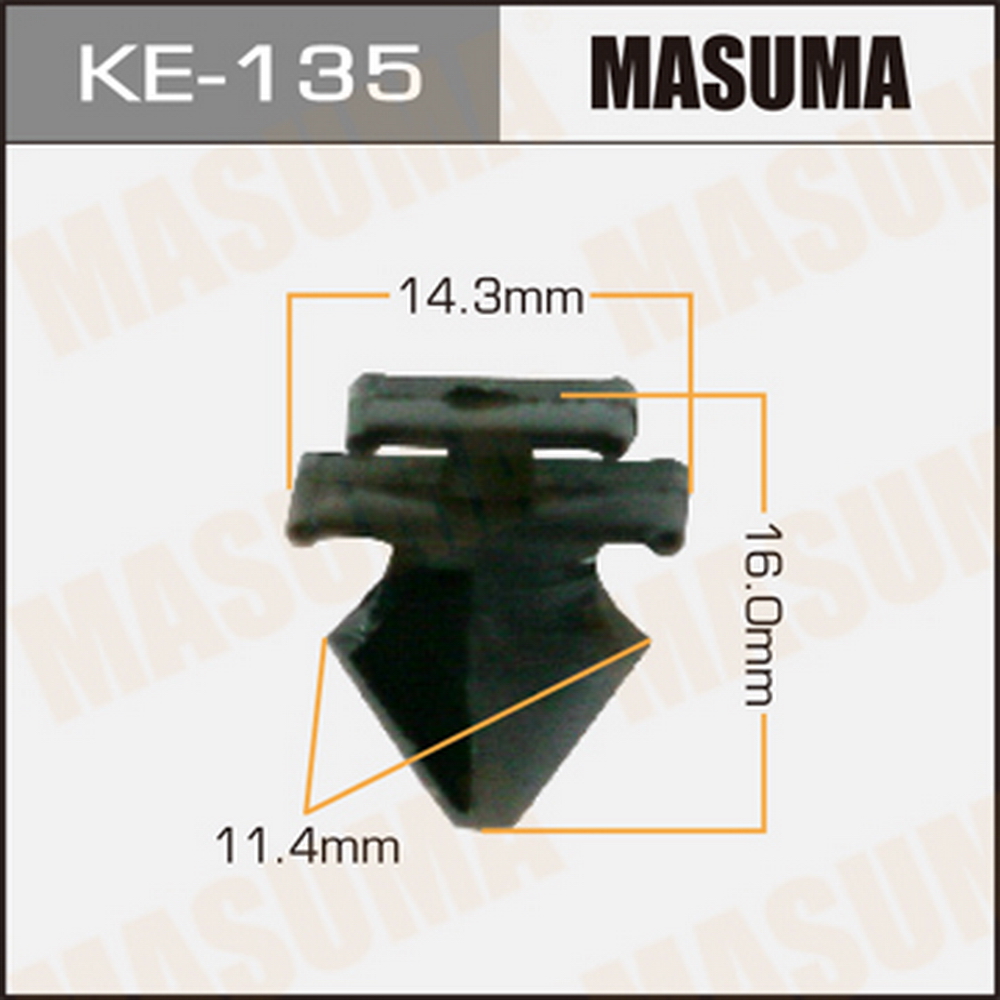 Клипса автомобильная (автокрепеж) MASUMA KE135