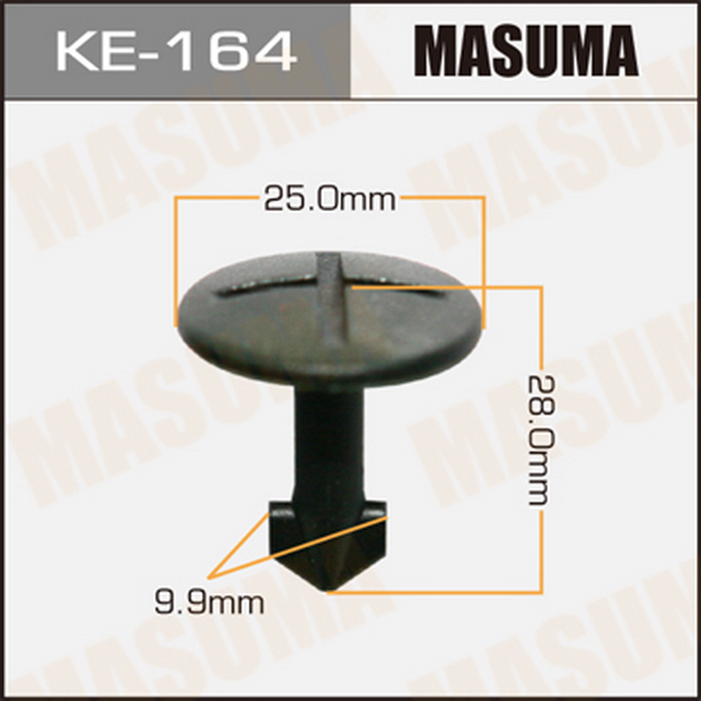 Клипса автомобильная (автокрепеж) MASUMA KE164