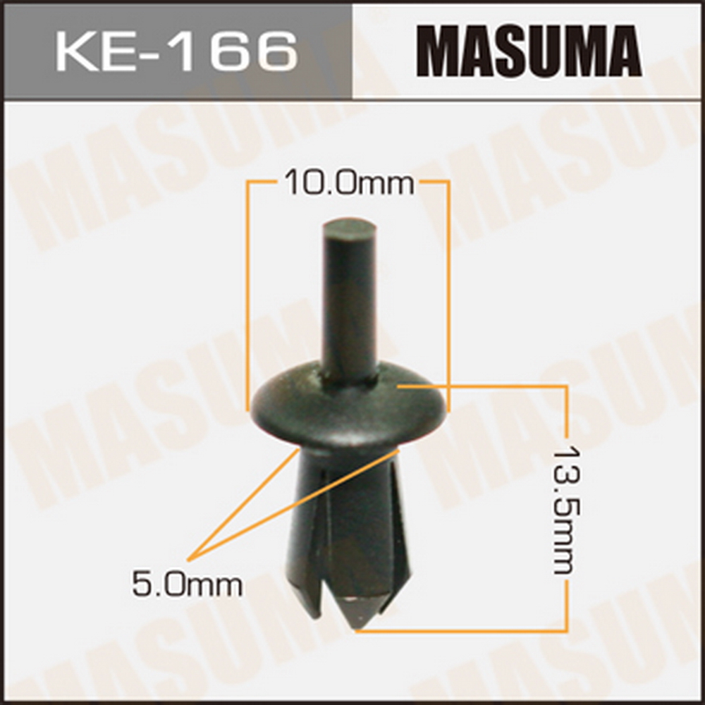 Клипса автомобильная (автокрепеж) MASUMA KE166