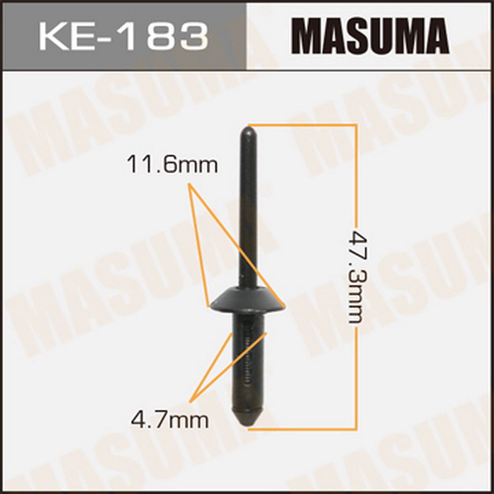 Клипса автомобильная (автокрепеж) MASUMA KE183