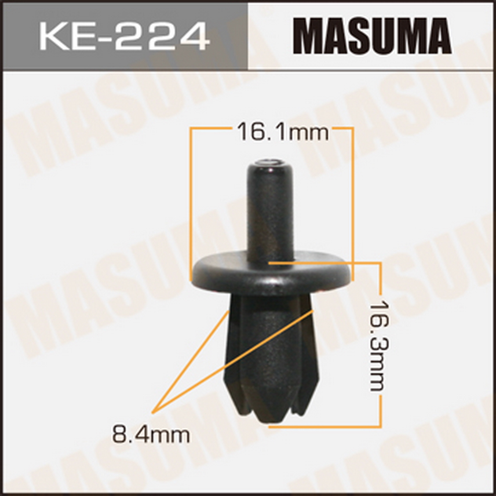 Клипса автомобильная (автокрепеж) MASUMA KE224