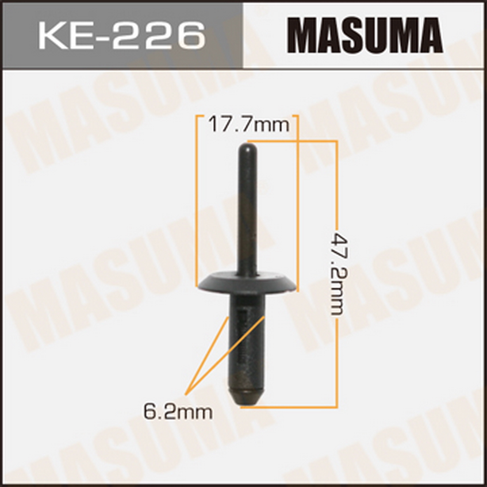 Клипса автомобильная (автокрепеж) MASUMA KE226