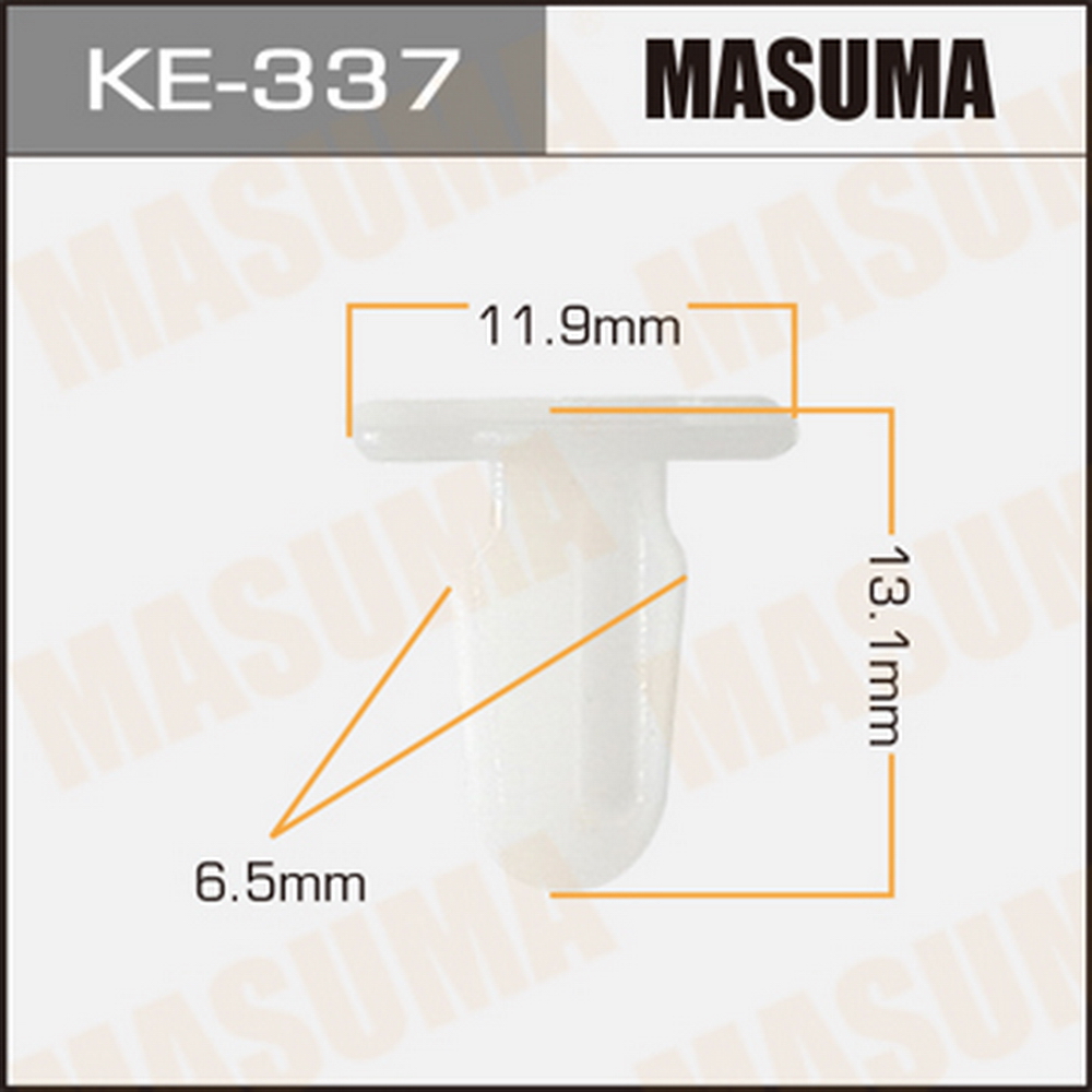 Клипса автомобильная (автокрепеж) MASUMA KE337