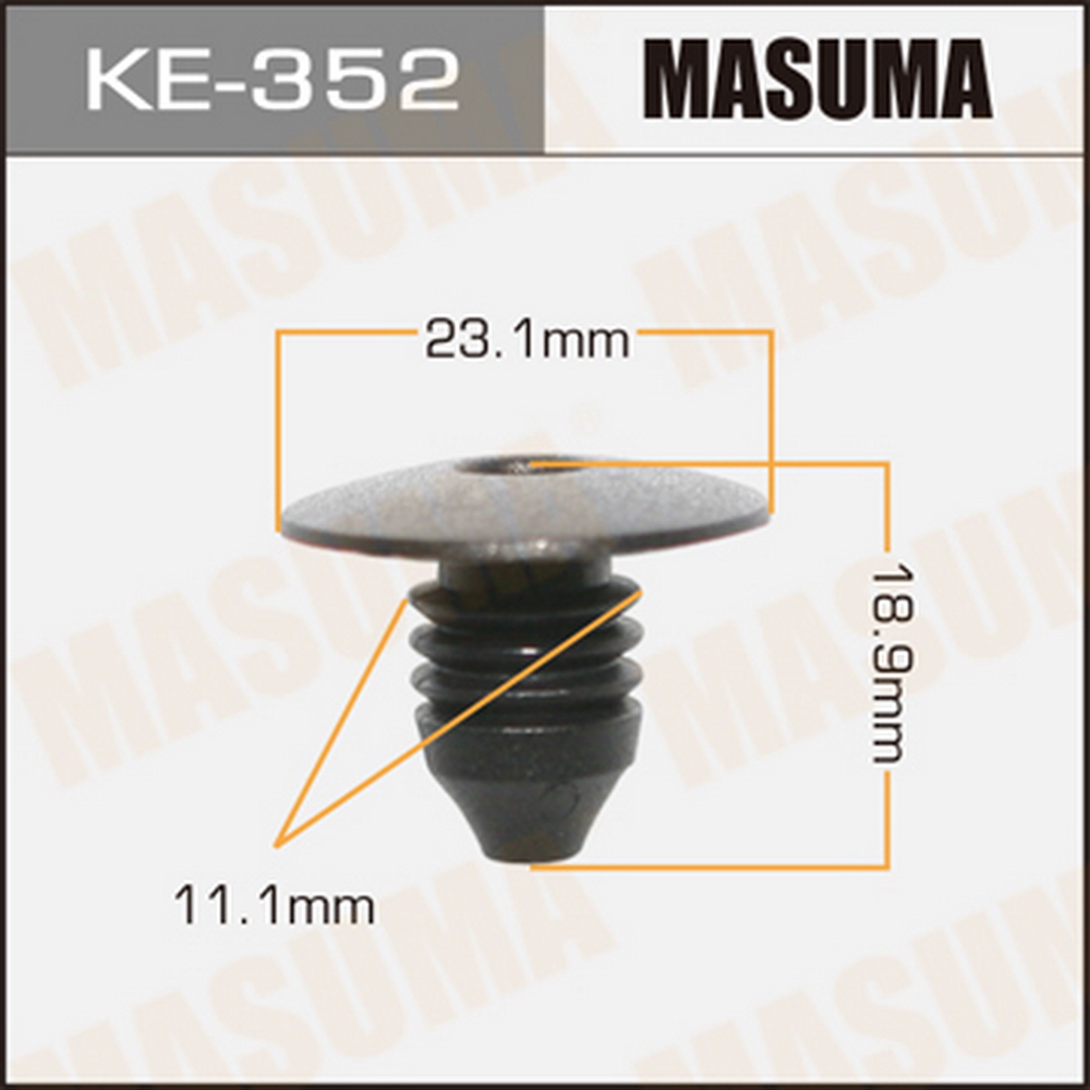 Клипса автомобильная (автокрепеж) MASUMA KE352