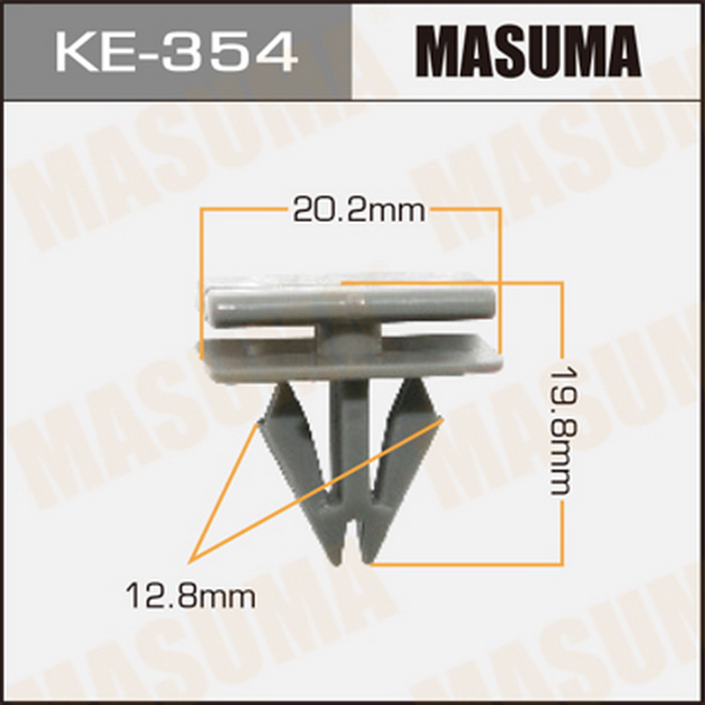 Клипса автомобильная (автокрепеж) MASUMA KE354