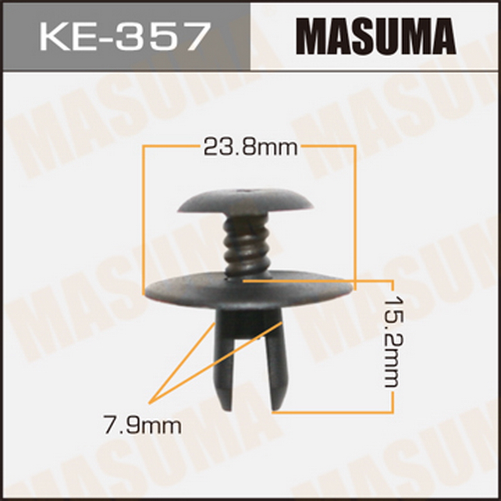 Клипса автомобильная (автокрепеж) MASUMA KE357