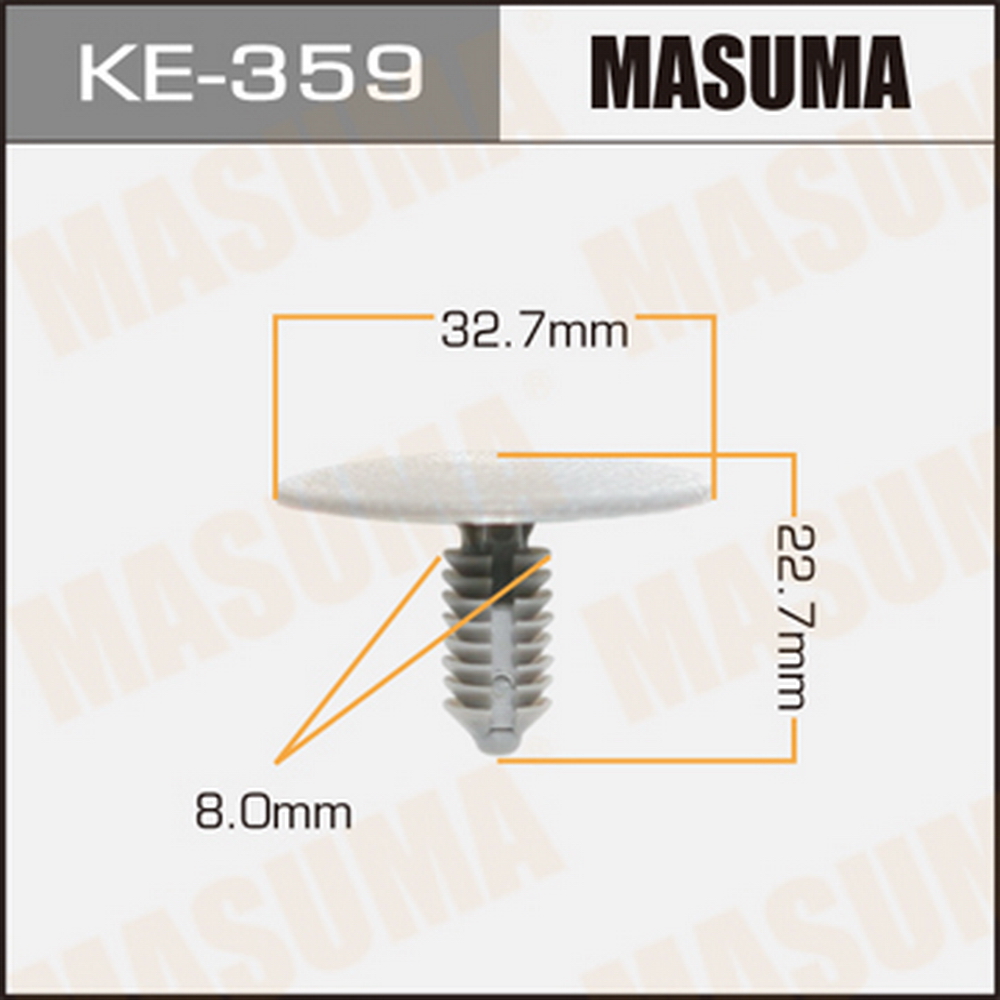 Клипса автомобильная (автокрепеж) MASUMA KE359
