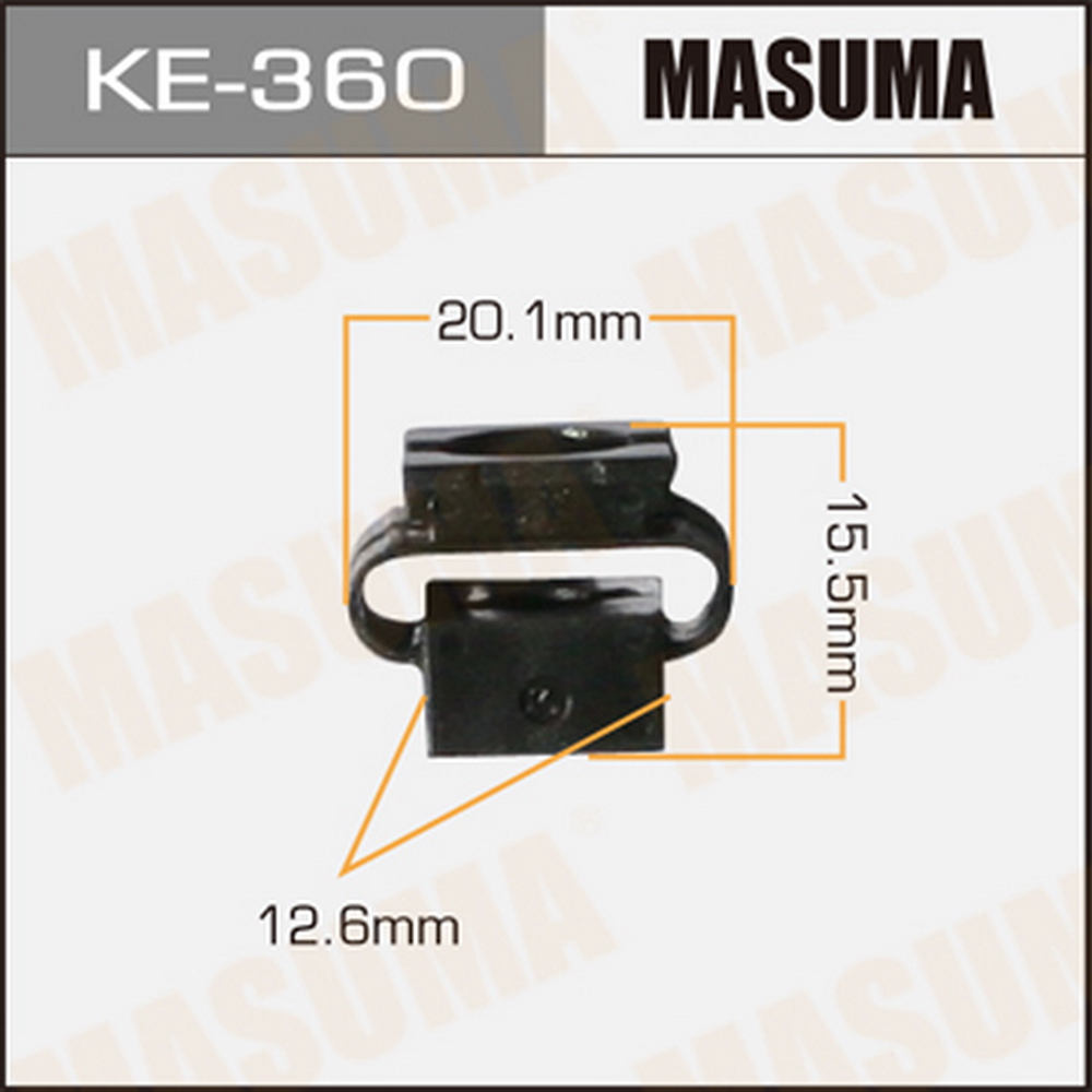 Клипса автомобильная (автокрепеж) MASUMA KE360