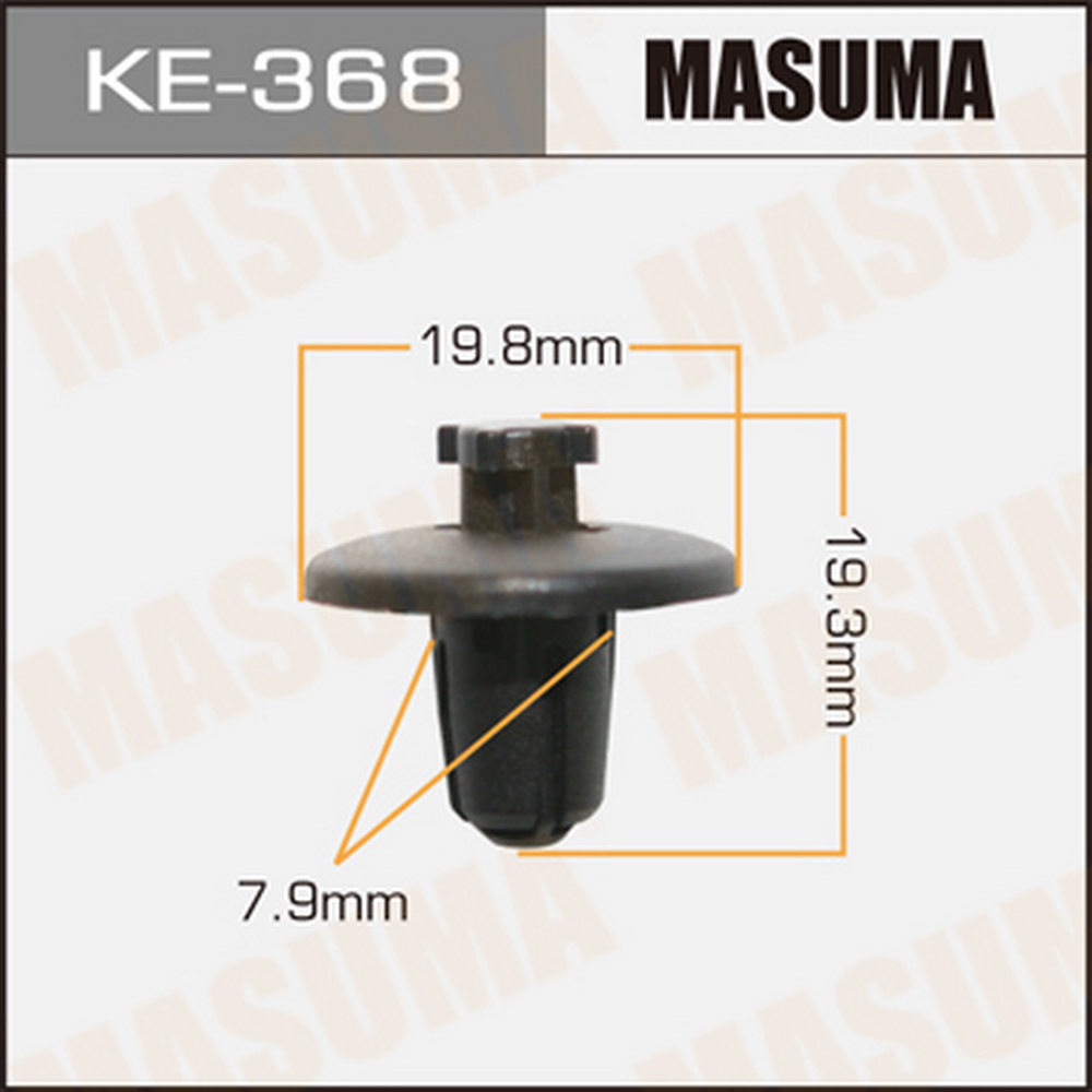 Клипса автомобильная (автокрепеж) MASUMA KE368