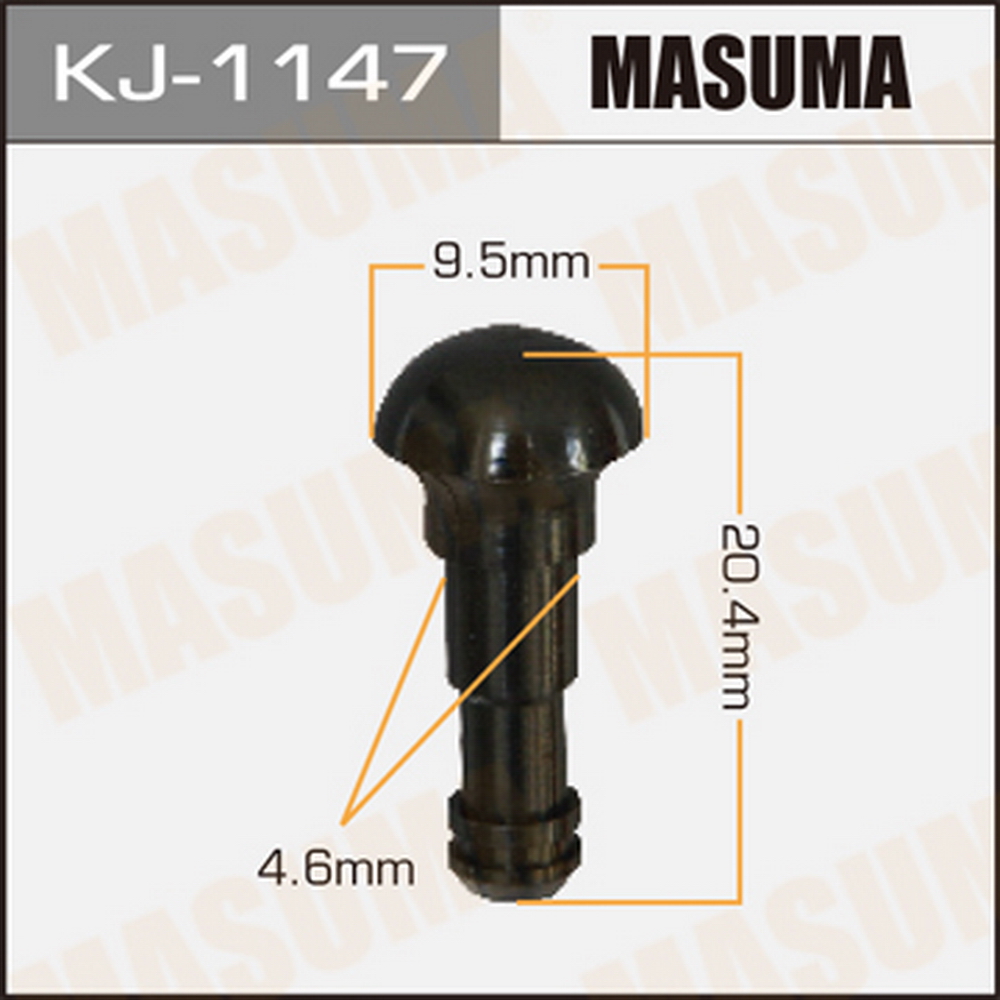 Клипса крепежная MASUMA KJ1147