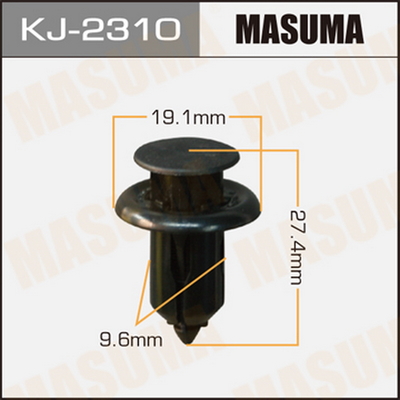 Клипса крепежная MASUMA KJ2310