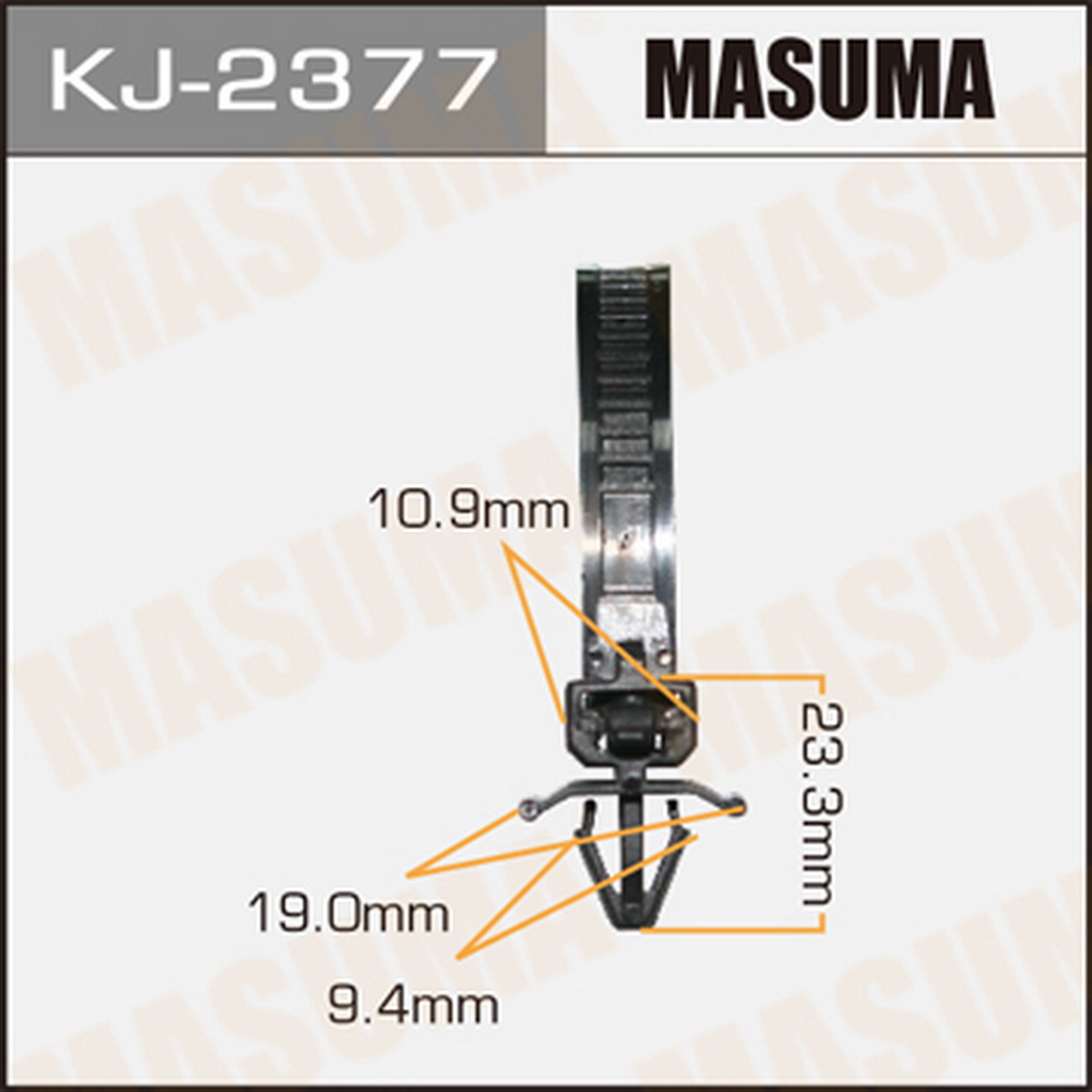 Клипса автомобильная (автокрепеж) MASUMA KJ2377