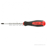 Отвертка Fusion, Ph1x100 мм, CrV, 3-х компонентная рукоятка anti slip MATRIX 11438