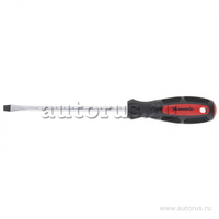 Отвертка Anti-Slip, SL6, 0x150 мм, CrV, двухкомп. рукоятка MATRIX 12222