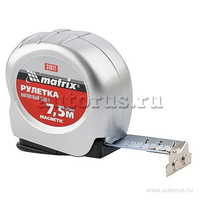 Рулетка Magnetic, 7, 5 мx25 мм, магнитный зацеп MATRIX 31012