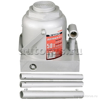 Домкрат гидравлический бутылочный, 50 т, h подъема 236-356 мм MATRIX 50737