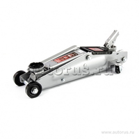 Домкрат гидравлический подкатный, 3 т, h подъема 130-410 мм, поворотная ручка MATRIX 510345