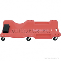 Лежак ремонтный на шести колесах, 1000 х 475 х 128 мм, пластиковый Matrix 567485 MATRIX 567485