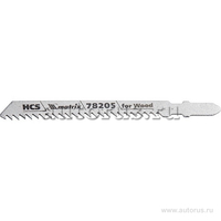 Полотна для электролобзика по дереву, 3 шт. T111C, 75x3мм, HCS MATRIX 78205