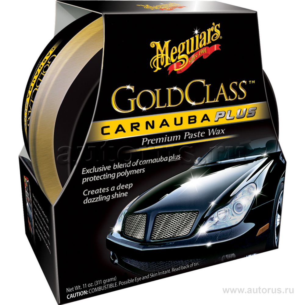 Воск Meguiar’s Gold Class Paste Car Wax 311 г G7014