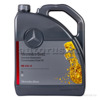 Масло трансмиссионное Mercedes-Benz ATF MB 236.15 5 л A000 989 27 04 13 BULR