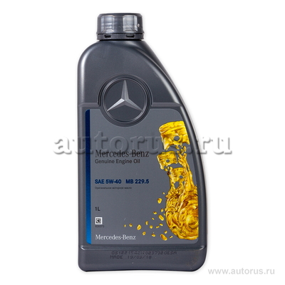 Масло моторное Mercedes-Benz МВ 229.5 5W40 синтетическое 1 л A000 989 79 02 11 BIFR