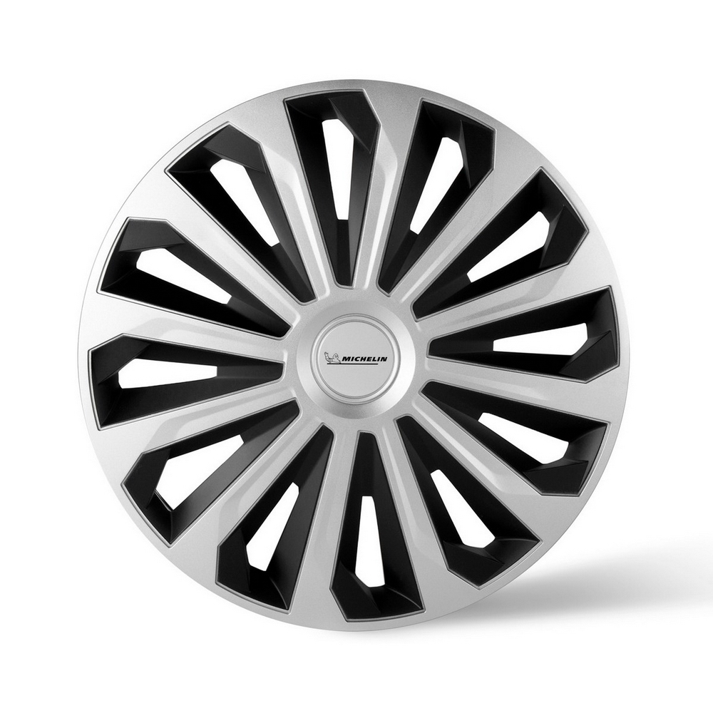 Колпаки колесные MICHELIN 14, Космо, цвет серебристо-черный, 4 шт. Michelin 300270