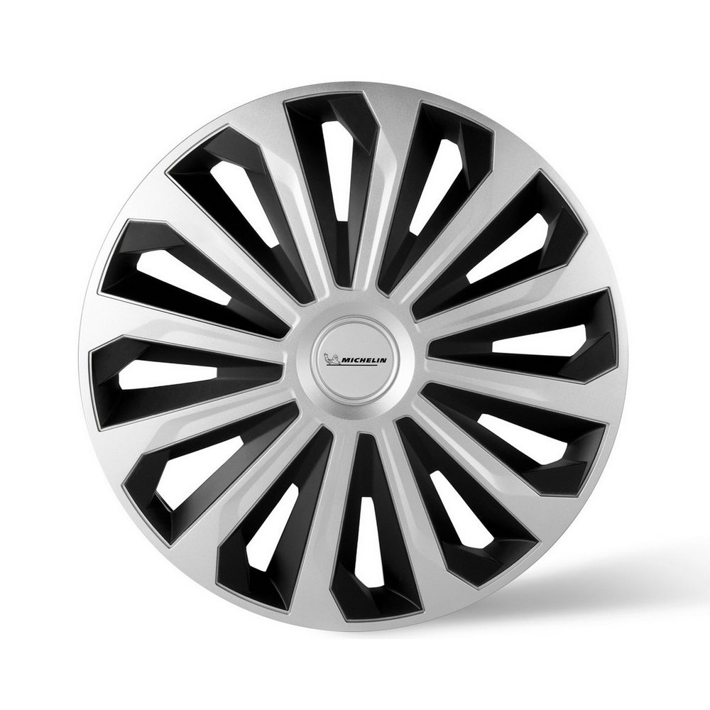 Колпаки колесные MICHELIN 15, Космо, цвет серебристо-черный, 4 шт. Michelin 300271