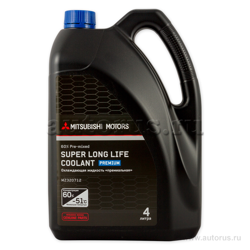 Антифриз MITSUBISHI Super Long life Coolant Premium готовый -51C 4 л MZ320712