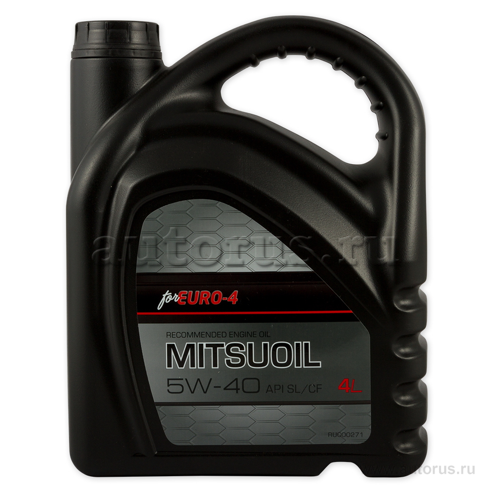 Масло моторное MITSUBISHI MITSUOIL SL/ CF 5W40 синтетическое 4 л RU000271
