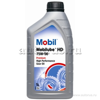 Масло трансмиссионное Mobil Mobilube HD 75W90 синтетическое 1 л 152662