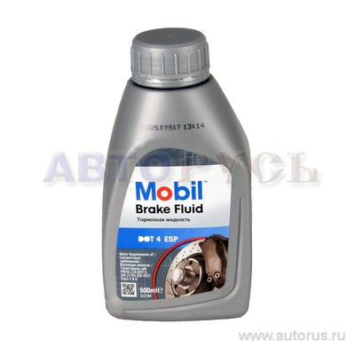 Жидкость тормозная MOBIL Brake Fluid DOT 4 ESP 0,5 л 740149R