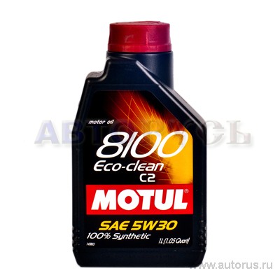 Масло моторное Motul 8100 Eco-clean SM/CF 5W30 синтетическое 1 л 101542