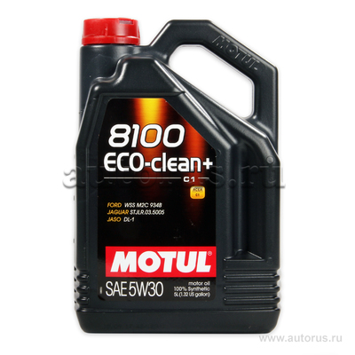 Масло моторное Motul 8100 Eco-clean + 5W30 синтетическое 5 л 101584