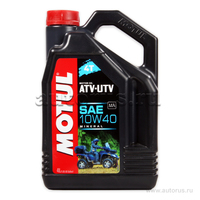 Масло моторное 4T Motul ATV-UTV 4T 10W40 4 л 105879