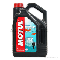 Масло моторное 4T Motul Outboard Tech 10W40 5 л 106354