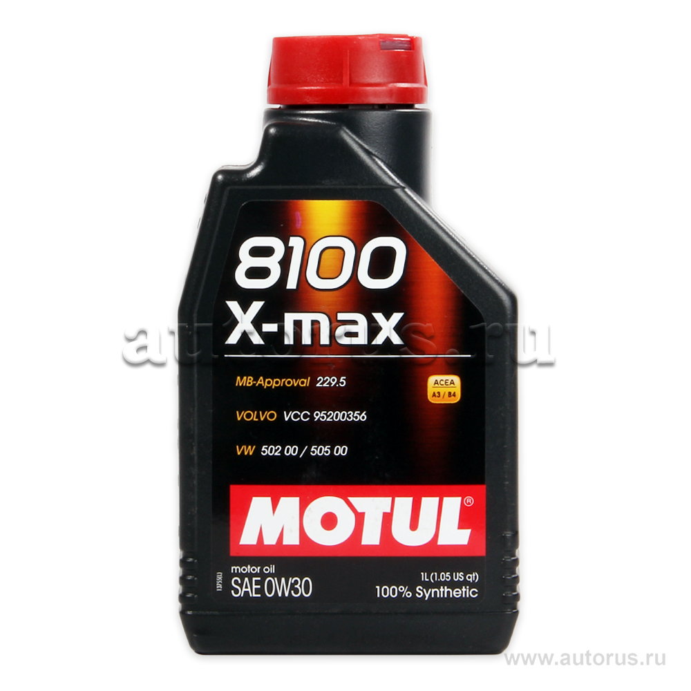 Масло моторное Motul 8100 X-max 0W30 синтетическое 1 л 106569