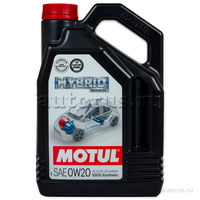 Масло моторное Motul Hybrid 0W20 синтетическое 4 л 107142