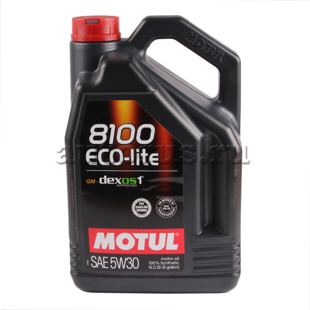 Масло моторное Motul 8100 Eco-Lite 5W30 синтетическое 5 л 107252