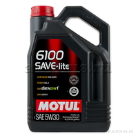 Масло моторное Motul 6100 Save-Lite 5W30 4 л 107957