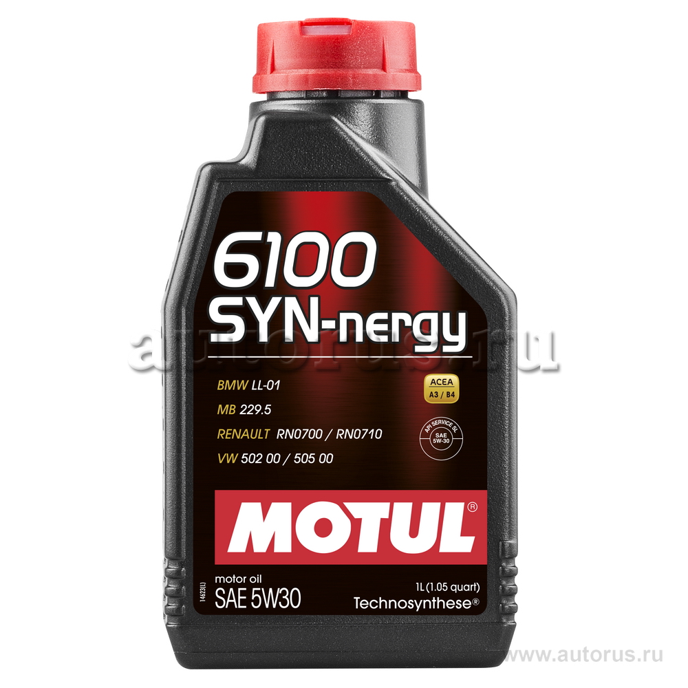 Масло моторное Motul 6100 Syn-Nergy 5W30 1 л 107970